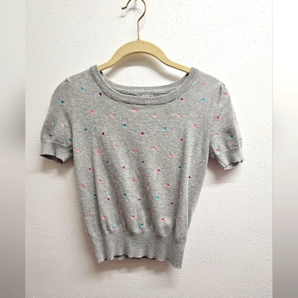 Small grey forever 21 cropped top